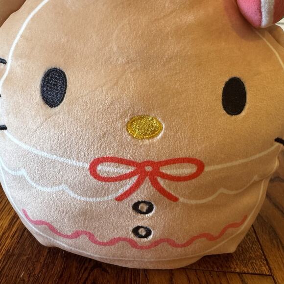 Hello Kitty Sanrio Squishmallows Gingerbread Christmas 2024 8" Plush Stuffie - Picture 9 of 16